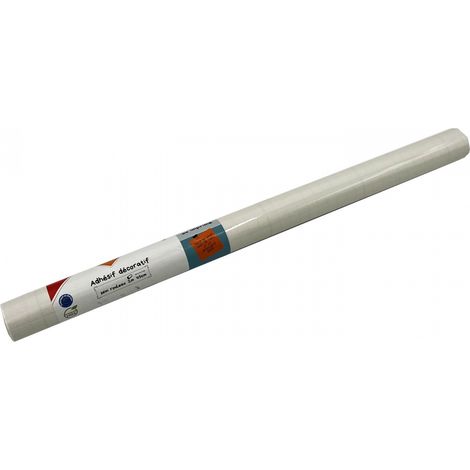 Adhésif Uni Ecru Brillant 45cm x 2m (1/2)