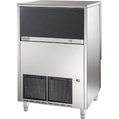 Machine à Glaçons Nuggets 148 kg/24h, Réserve-Bac 50kg, condenseur eau - BREMA