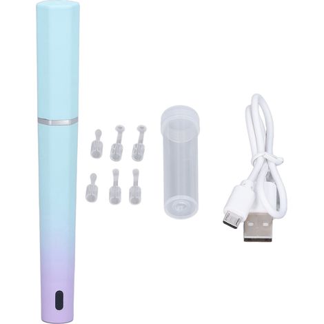 Nettoyeur d'oreilles intelligent visible WiFi 5MP HD endoscope pour retrait cérumen 3,9mm/0,15in outil extraction oreille kit (1/5)