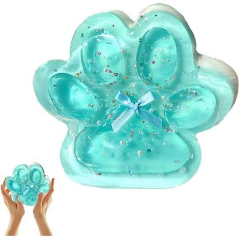 15 x 14 x 2,5 cm, Riesen-Katzenpfote, Fufu, lustiges Anti-Stress-Spielzeug
