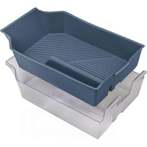 Doppellagige Aufbewahrungsbox für die Mittelarmlehne des BMW X3 2025 G45, blau, für optimale Innenraumaufbewahrung. (1/5)