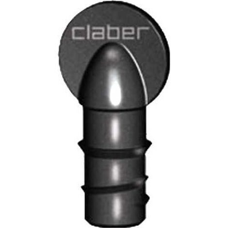 Claber Tapón de Extremo de Tubo Colector 1/2" Rainjet Goteo - 4 Piezas (Art. 91086)