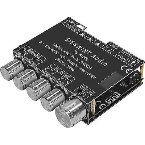 Module amplificateur audio Bluetooth YS-S100L 2.1 canaux 50X2+100W kN (1/5)