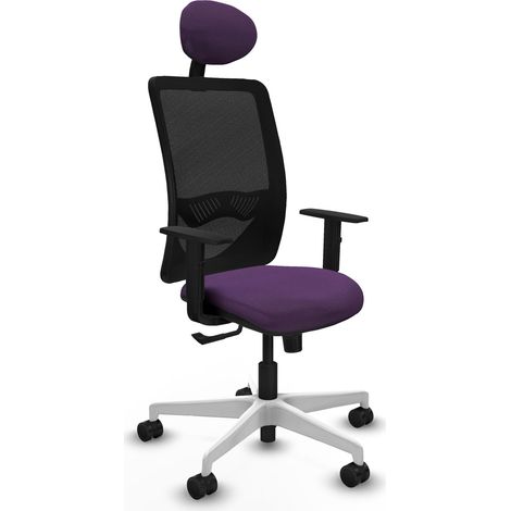 Sedia da ufficio piqueras y crespo Zulema nero imbottitura 50 mm (1/2)