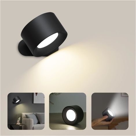 USB-LED-Wandleuchte für den Innenbereich, Helligkeitsstufe 3, Temperatur (1/3)