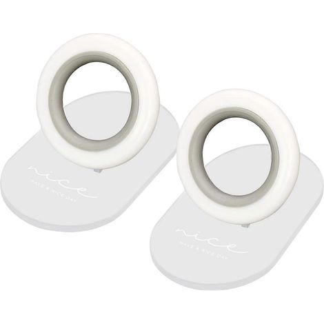 Poignée adhésive pour abattant de toilette, lève-abattant de toilette, lève-abattant de toilette, évite les contacts (1/5)