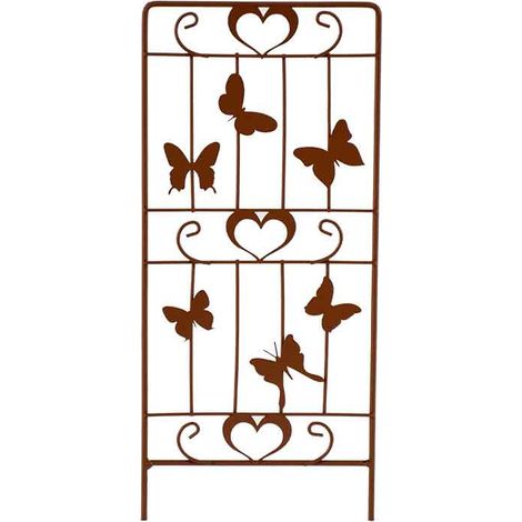 Petit treillage papillon 15x1x38cm (1/2)