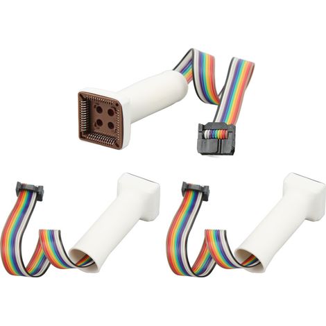 Adatto per il set di cavi per la codifica delle chiavi auto OBD2 in 3 pezzi, compatibile con i lettori di dati EWS AK90 e MCU.