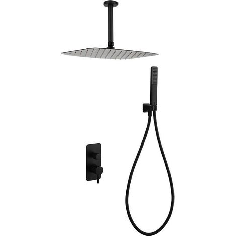 IMEX GPA068/NG TOSCANA-AREZZO Monomando Conjunto Empotrado Negro Mate - ref: GPA068/NG (1/2)