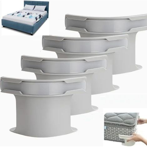 Attache-draps robuste pour maintenir les draps bien tendus, fixations d'angle pour toutes les tailles de matelas, clips de fixation avec bande de verrouillage, facile à installer.