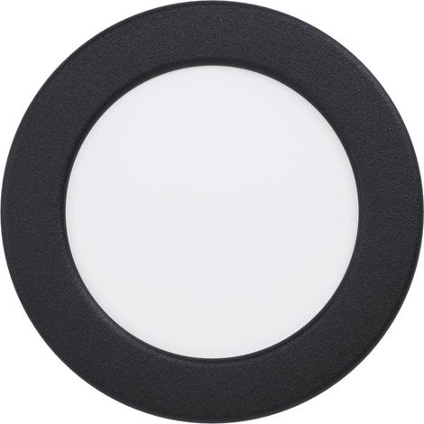 Lampada del soffitto FUEVA Flex Alluminio LED nero 5,5 W 3000K H: 0,2 cm Ø1,7 cm (1/2)