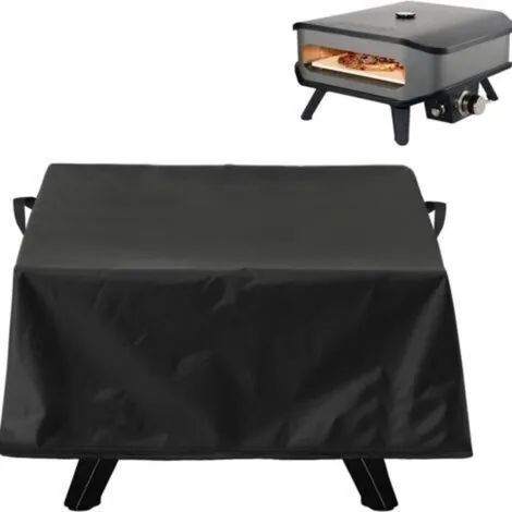 Housse pour four à pizza, housse de barbecue résistante aux intempéries et à la poussière, tissu Oxford 420D, fermeture à boucle et cordon de serrage, accessoire robuste et durable pour four à pizza (1/3)