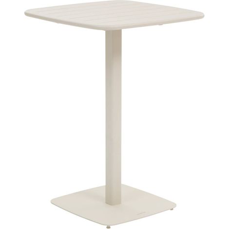 Tavolo da giardino alegoria 2 posti 70x70cm argilla - Hespéride