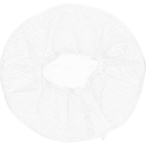Filet de Protection pour Ventilateurs Blanc en Polyester, Sécurité Légère Protection Anti-prise pour Petits Garçon et Filles, Couverture de Ventilateur D'été, Fête Estivale (1/5)