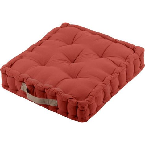 Funda de cojín Duo Terracota – Lin 45x45x10cm – 45x45x10cm – Tela
