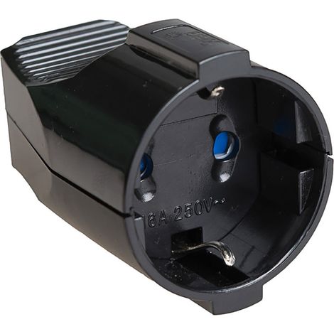 Base aérienne t/tl 16A 250V IP20 Noir Solera 5019N (1/2)