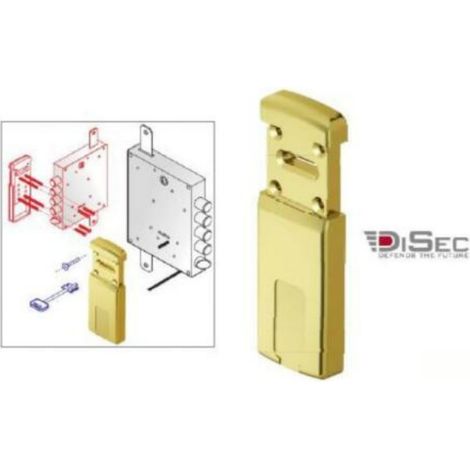 Disec defender magnetico disec mg220 4w per serrature con chiave a doppia mappa colore cromo satinato