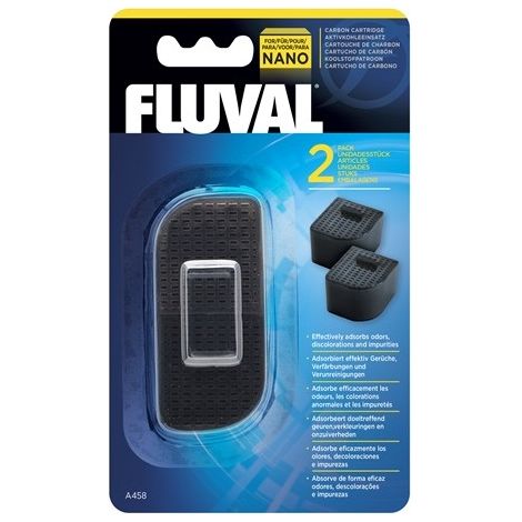 Fluval nano carbone.