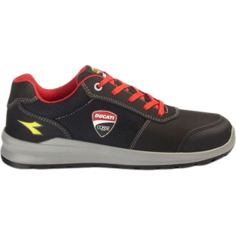 Calzado de seguridad Diadora Speedy Race Low S1PS FO SR SC Met Free - 42 (EU) - Nero