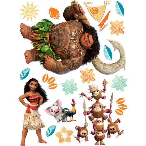 Stickers géants Vaiana Disney (1/5)