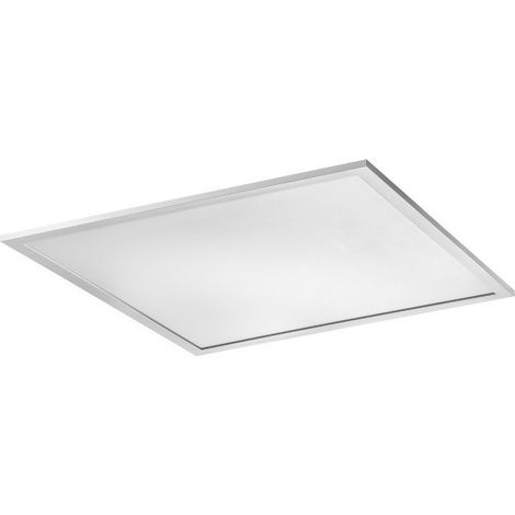 Plafonnier encastré LED 48W dalle 600x600mm 4000K 4800lm alim 230V non-dimmable étanche IP65 facade EDGE (1/2)