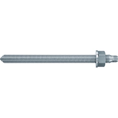 Fischer 10x asta di ancoraggio RG M 10 x 190 mm zincata elettroliticamente qualità acciaio 5.8 - 050281