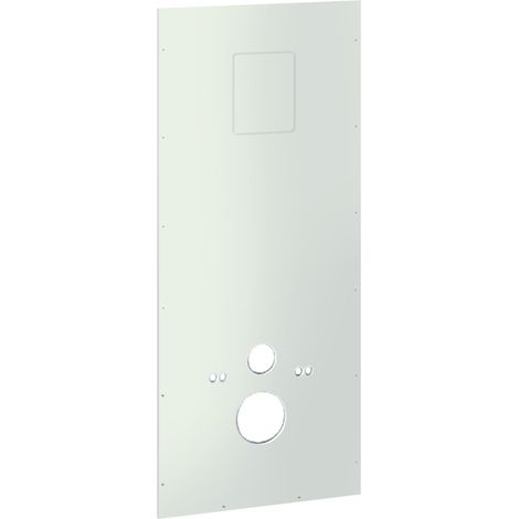 Grohe – Abattant WC mural Rapid SL – Plaque de commande 1180 x 480 x 12,5 mm – Fixations angulaires incluses – Pour toilettes suspendues (1/4)