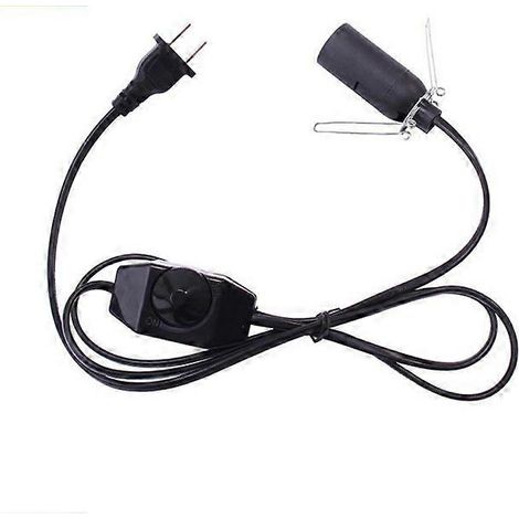 Câble pour lampe de sel avec interrupteur, douille E14 - 1,5 m - Douille pour lampe de sel (1 pièce) (1/5)