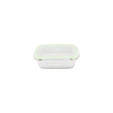 Boîte de conservation carrée en acier inoxydable 304 – 1800 ml – Boîte alimentaire étanche anti-fuite (1/5)