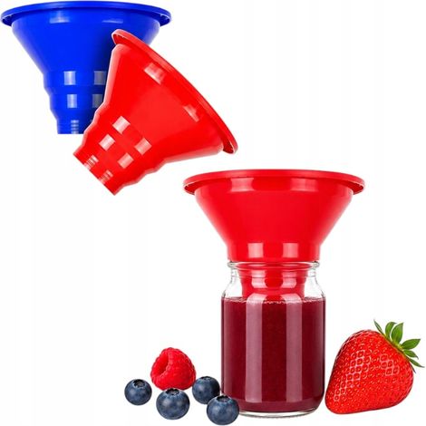 Imbuto grande per barattoli, conserve, vino, tinture, alcolici, liquori fatti in casa, succhi di frutta (1/5)