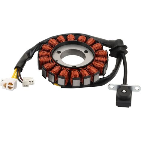 Kompatibel mit Suzuki GSF650 Bandit (2008–2012) und Kawasaki-Modellen. Bitte überprüfen Sie die Original-Teilenummer der Lichtmaschinen-Statorspule: 32101-18H00. (1/4)