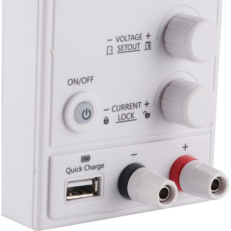 Miniatur-Gleichstromnetzteil mit Regelung 30 V/10 A, europäischer Standard 220 V (1/5)