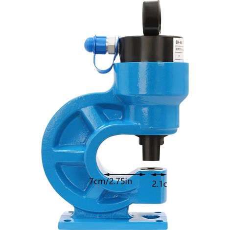 Machine de poinçonnage hydraulique, avec 4 paires de moules, pression de 31T, construction en acier (1/2)