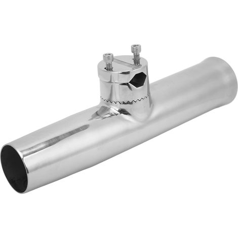 Support de canne à pêche à pince, 32 angles, acier inoxydable 316 finition miroir, pour rail de 7/8 po à 1 po (1/5)
