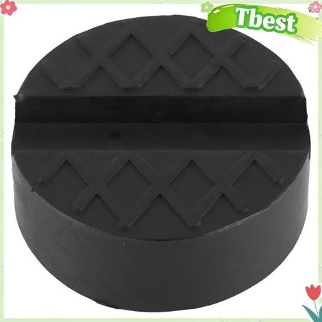Tbest Jack Pad Adaptateur Universel de Coussin de Cric en Caoutchouc à Fente-Support de Point de Cric pour l'entretien du auto cric (1/5)