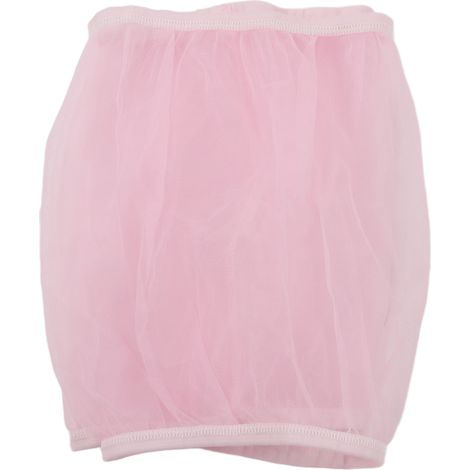 Housse de cage à oiseaux en filet de laine, ajustable, douce et anti-poussière, rose, taille L (1/5)