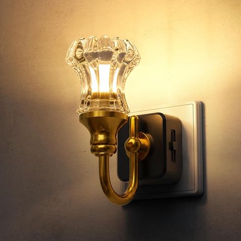 Veilleuse Prise Avec Capteur Crépusculaire, LED 1 W, 1 pack (1/5)