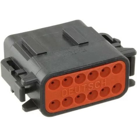 Deutsch DTM06-125B Connecteur automobile 12P 4,19mm M‚le 7,5A 250V