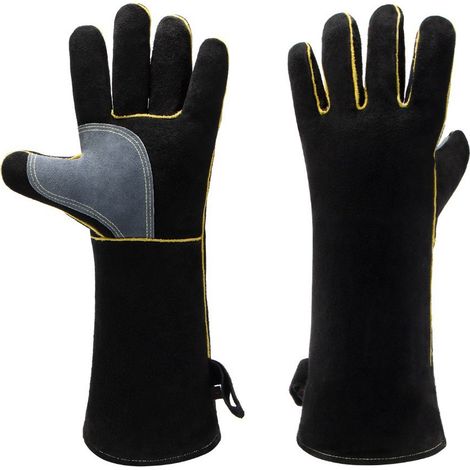 40cm (16 inch) heat-resistant gloves, ideal for use on cooktops and for welding. (1/5)