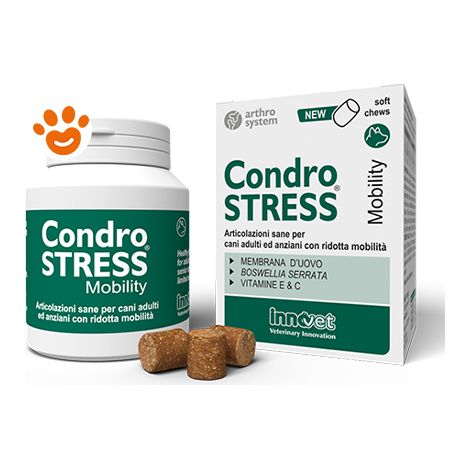 Innovet Dog Condrostress Mobility  - Innovet Dog Condrostress Mobility - Confezione Da 90 Chews (1/2)