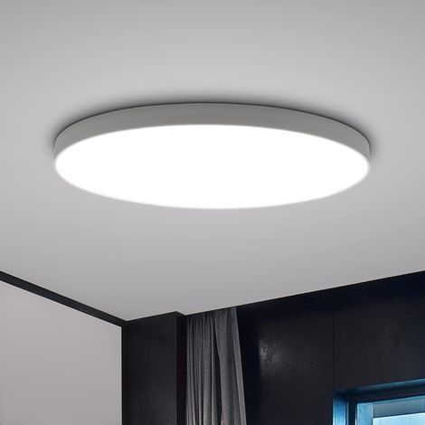 Plafonnier LED Ø23cm 12W 6500K Plafonnier salle de bain Imperméable IP44 Lampe de Plafond LED Rond Applicable à Salle de Bain, Chambre, Cuisine, Salon, Balcon, Couloir (1/5)
