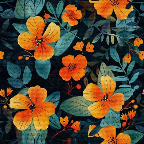 Tela decorativa para exteriores Oxford - Motiv Blumen I DX5403 (1/5)