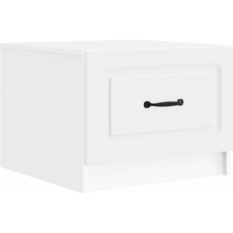 Couchtisch mit Schubladen Weiß 49 x 50 x 37 cm Holzwerkstoff vidaXL