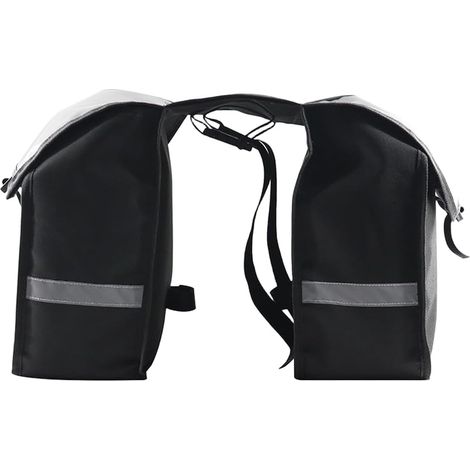 de Pannier Vélo Imperméable 35x13x32cm Bandes Réfléchissantes Bandes réfléchissantes, sécurité nocturne, fixation pour rapide, tissu pour robuste, trajet urbain (1/5)