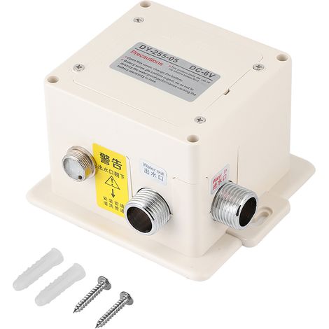 Robinet automatique à capteur infrarouge pour évier de cuisine ou de salle de bain, avec boîtier de commande. (1/5)