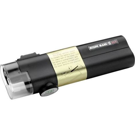 Ideal Tek ALCRON Lente d'ingrandimento portatile con illuminazione Ingrandimenti: 30 x Nero