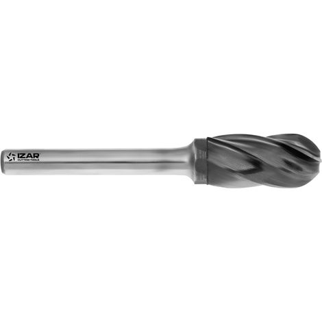 Fresa Rotativa Metal Duro Tipo C Radial - 9251 - 19,00X06,00 mm Dent.1 IZAR (1/4)