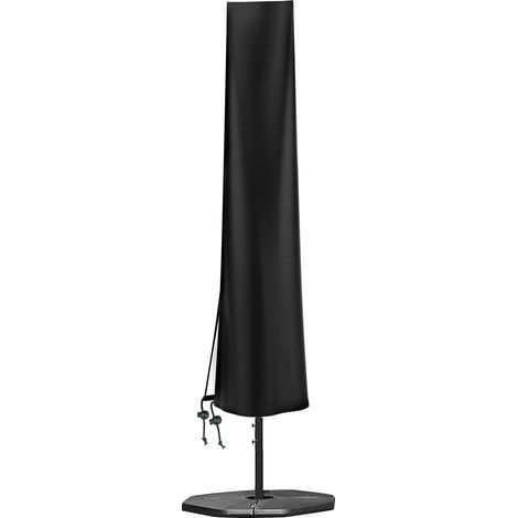 Housse de Parasol Jardin pour Diamètre 2m 4m, Grande Housse de Parasol de Table de Patio Imperméable, 420D Oxford Protecteur de Parasol de 9 à 11 Pieds, H190 x 30/50cm (1/5)