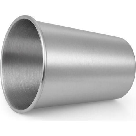 Lot de 5 Verres à Bière et Vin en Acier Inoxydable 304 Incassables Gobelets Enfant Chopes Pinte Haute Qualité (1/3)