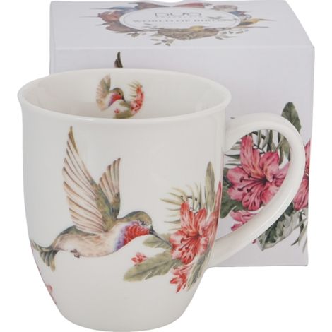 Tazza in porcellana con colibrì, 400 ml - Mondo degli uccelli / Animali (1/5)